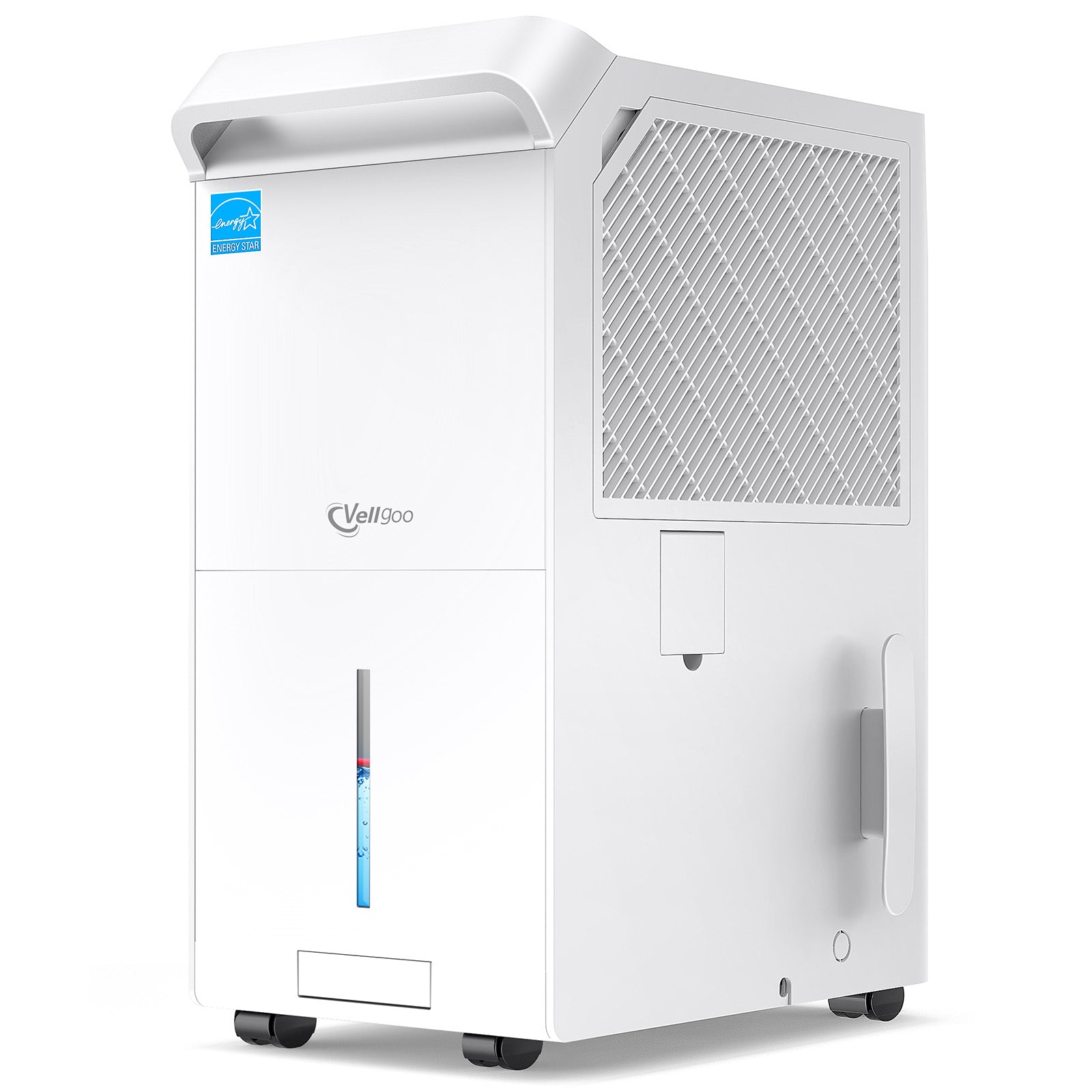 Vellgoo 140 Pints Energy Star Dehumidifier with Pump & Drain Hose (6,000 Sq.Ft) for Large Room, Garage