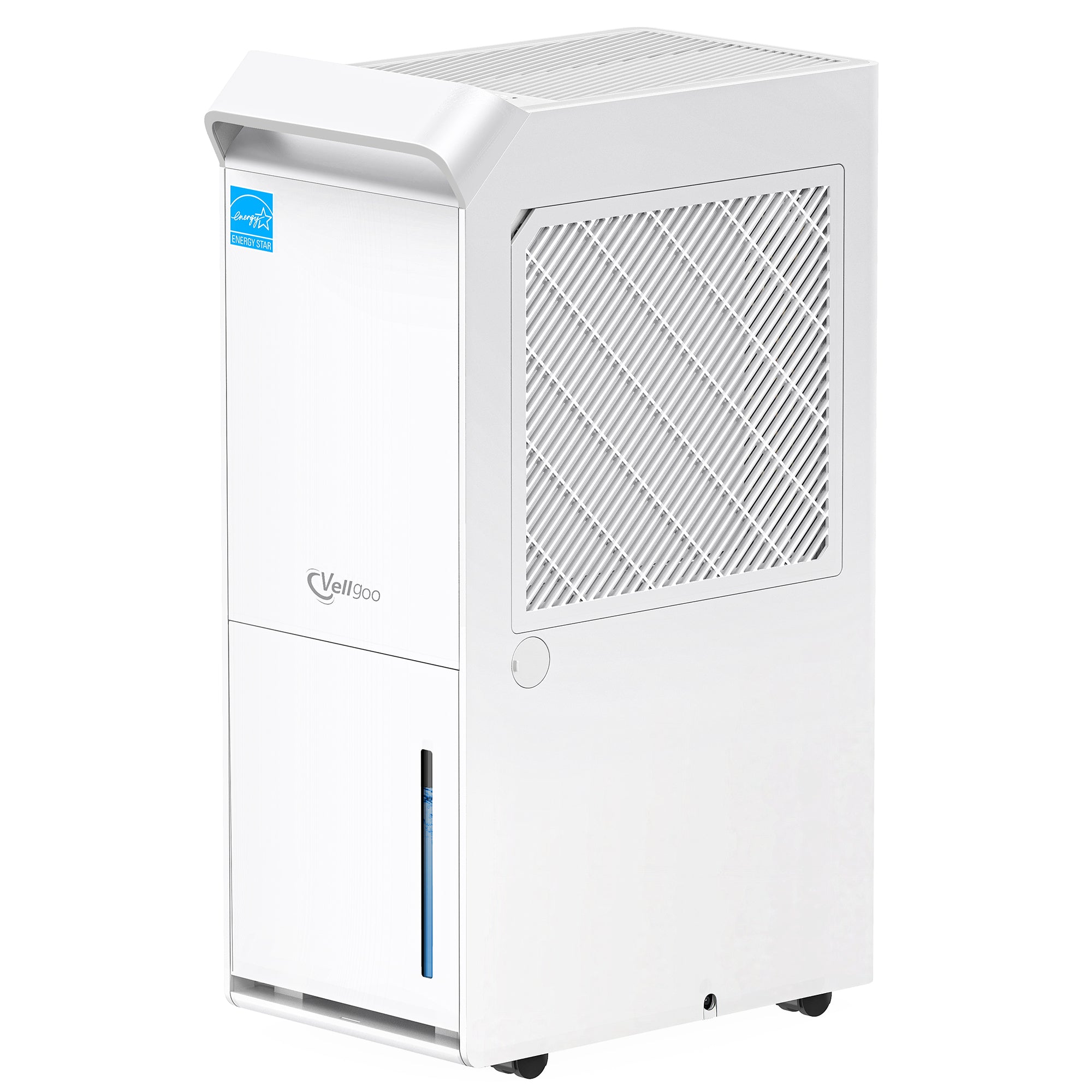 Vellgoo 80 Pint Dehumidifier DryTank S Model for Large Rooms up to 4,500 Sq.Ft.