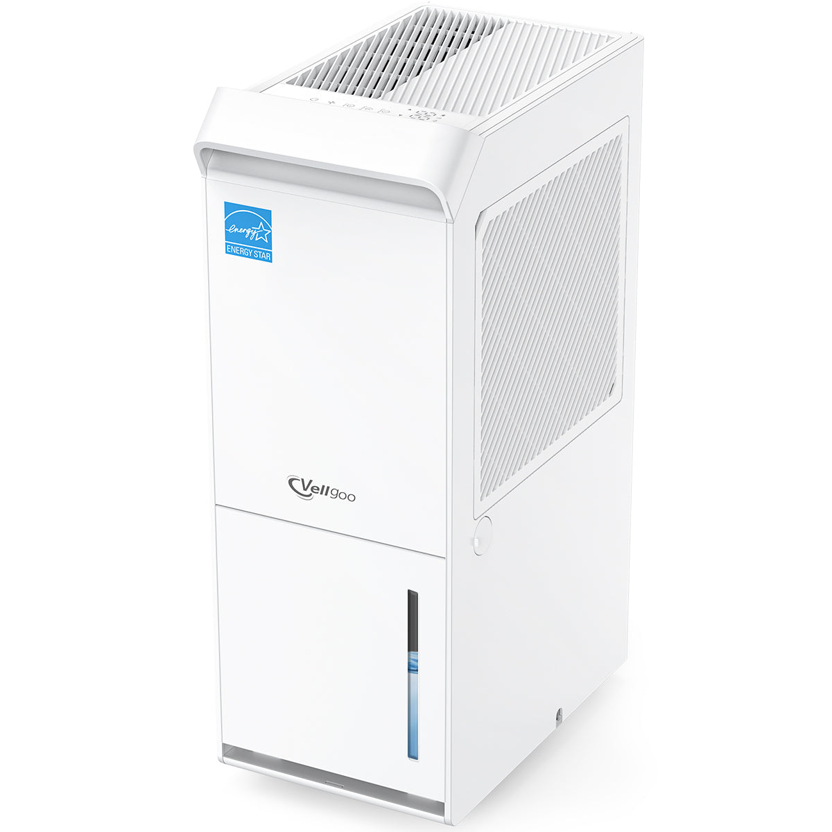 Vellgoo 100 Pints Energy Star Dehumidifier with Pump & Drain Hose(5,000 Sq.Ft) for Home