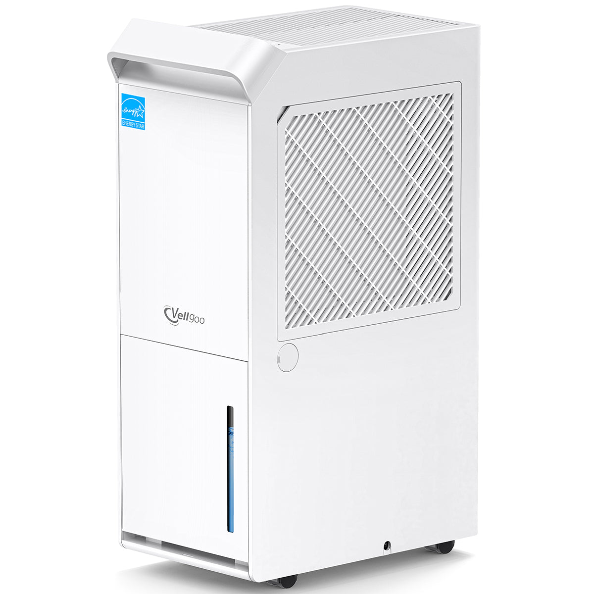 Vellgoo 100 Pints Energy Star Dehumidifier with Pump & Drain Hose(5,000 Sq.Ft) for Home