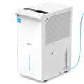 Vellgoo 80-120 Pints Energy Star Dehumidifier with Pump & Drain Hose (5,000 Sq.Ft) for Large Room, Garage